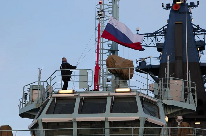 На атомном ледоколе «Сибирь» Росатомфлота поднят государственный флаг